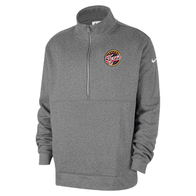 Indiana Fever Club Men's Nike WNBA Half-Zip Top. Nike.com